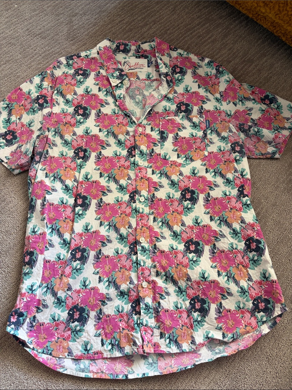 Chubbies XL button down shirt